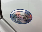 MN657553 - 2021 International LT625: Clean Idle Sticker