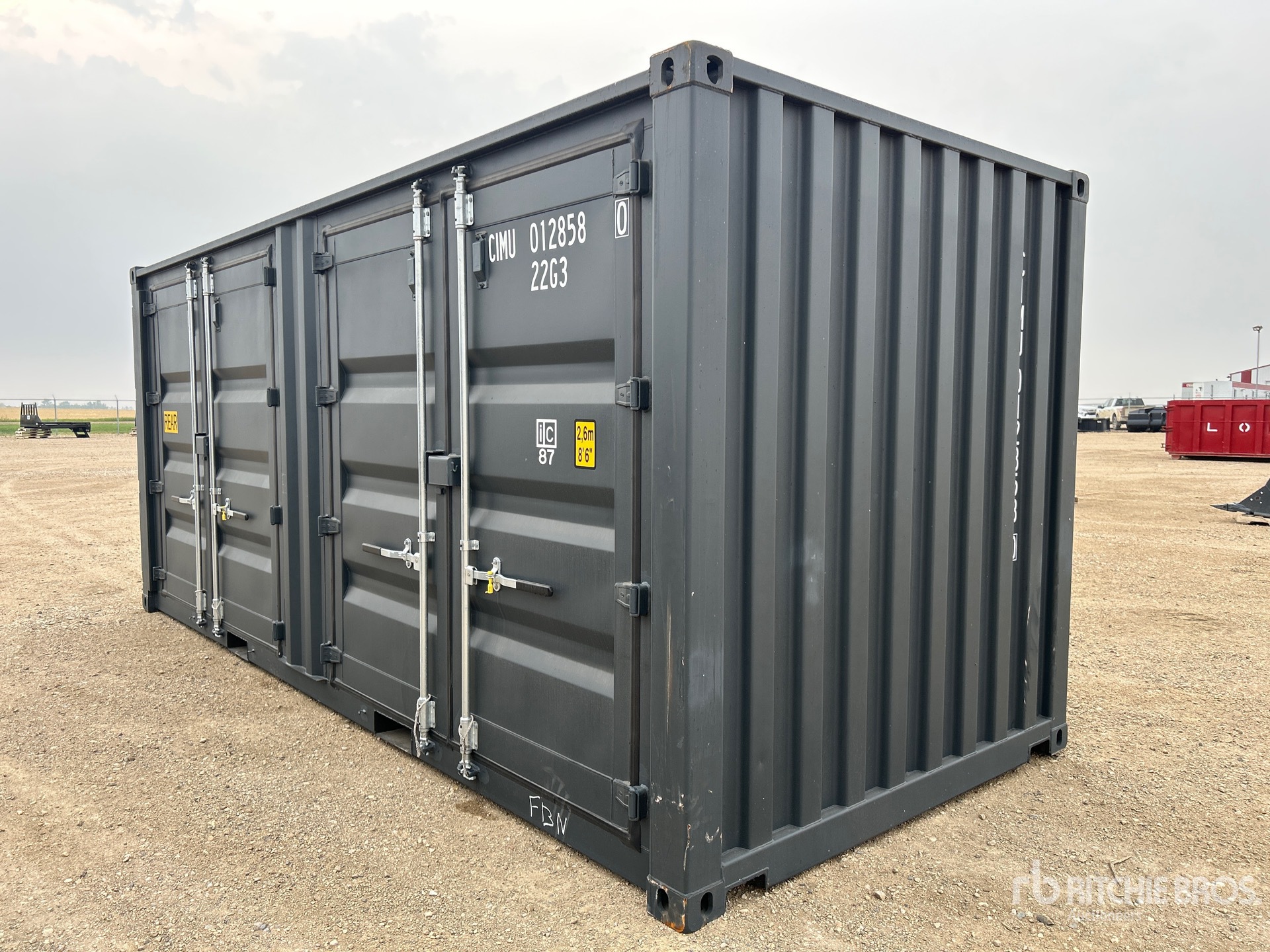 General Appearance with Picture, Left Rear Corner