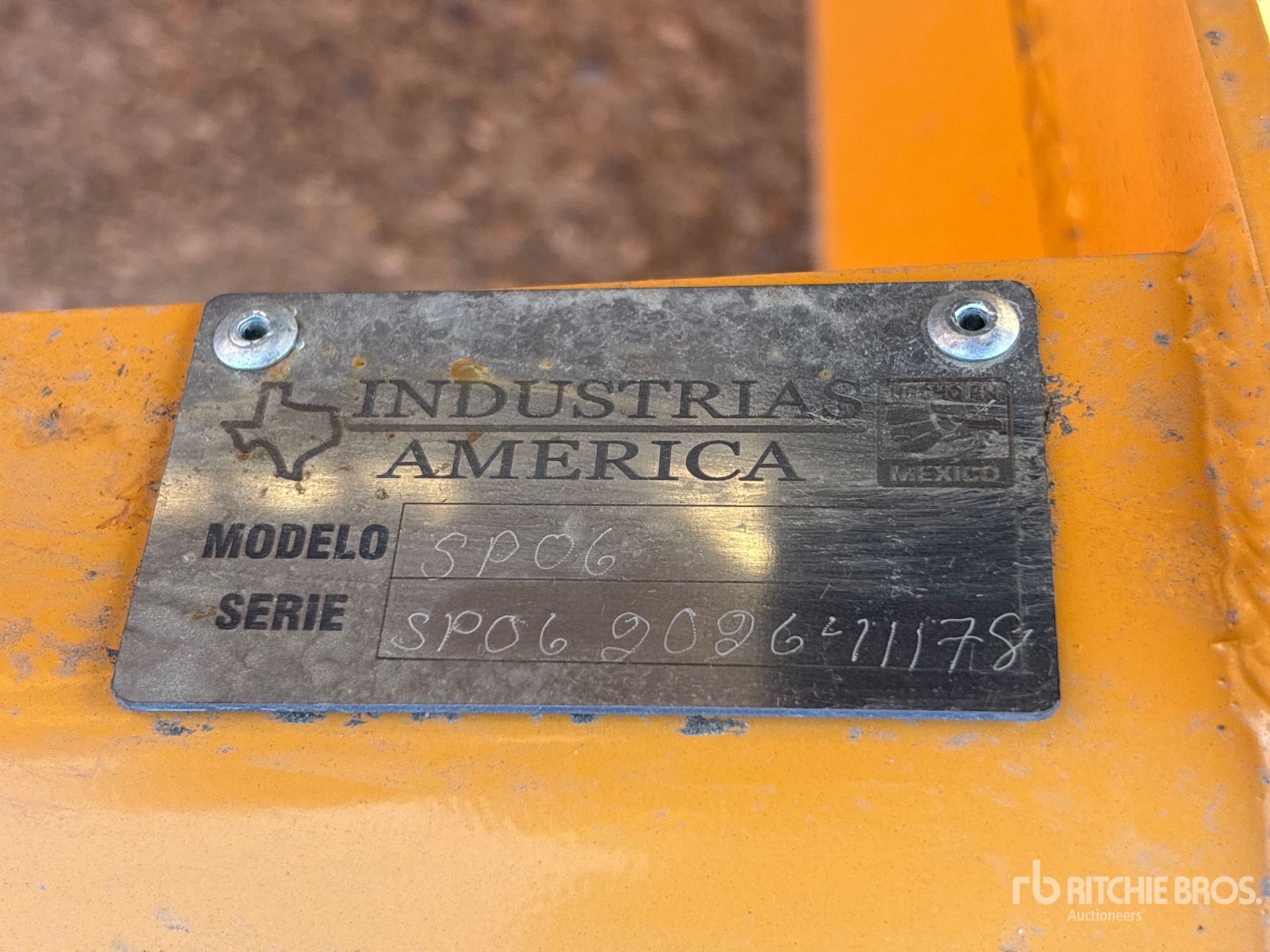 General Appearance with N.º de serie/VIN