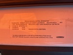 4 Engine with Emission Label