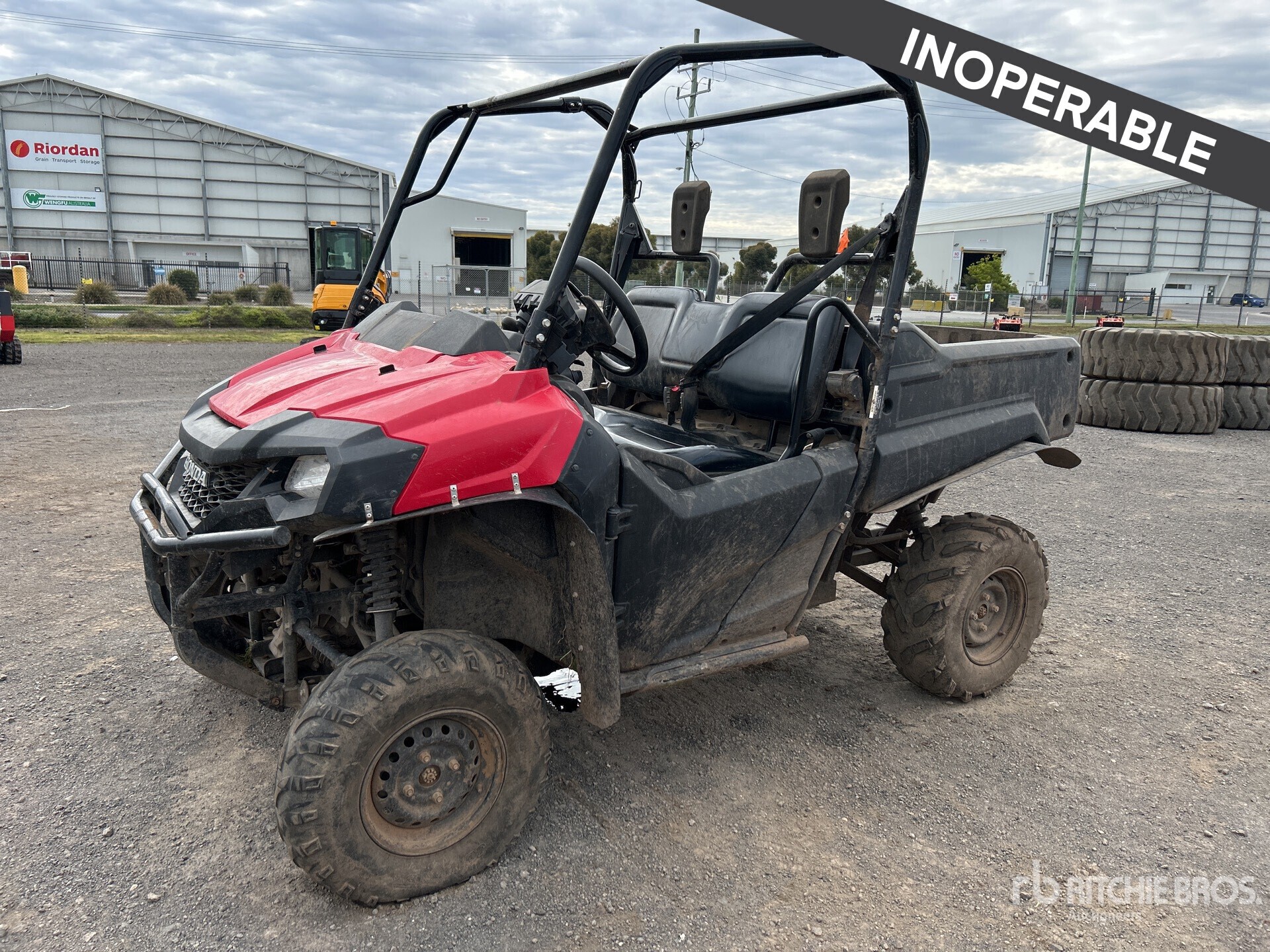 General Appearance with Picture, Left Front Corner