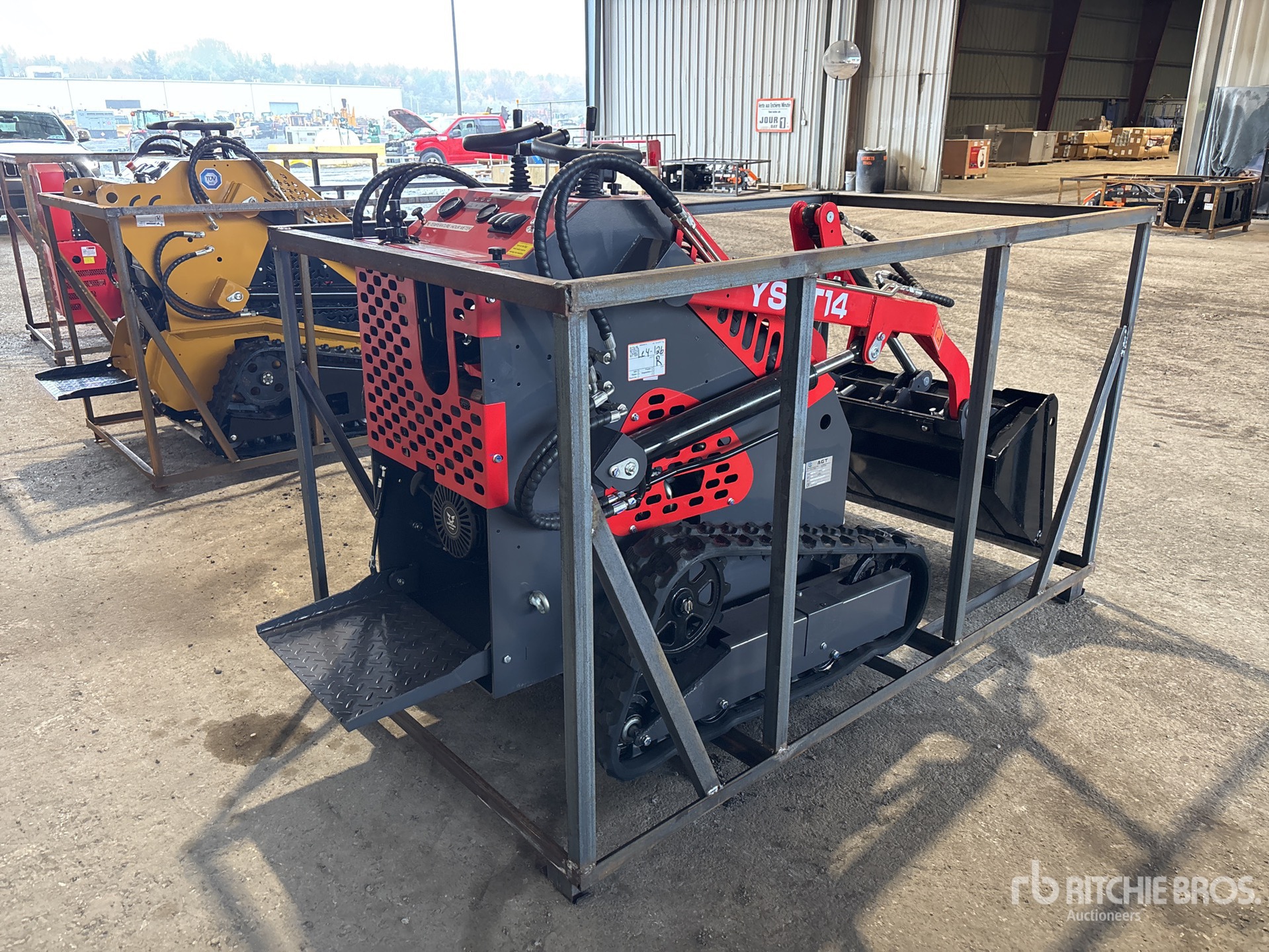 MINI CARGADOR SOBRE ORUGAS COMPACTO 2025 COMPAC YSZT14
