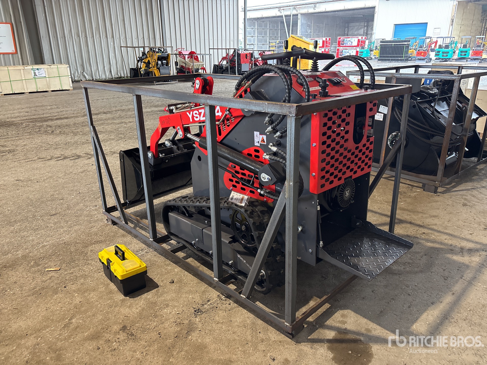MINI CARGADOR SOBRE ORUGAS COMPACTO 2025 COMPAC YSZT14