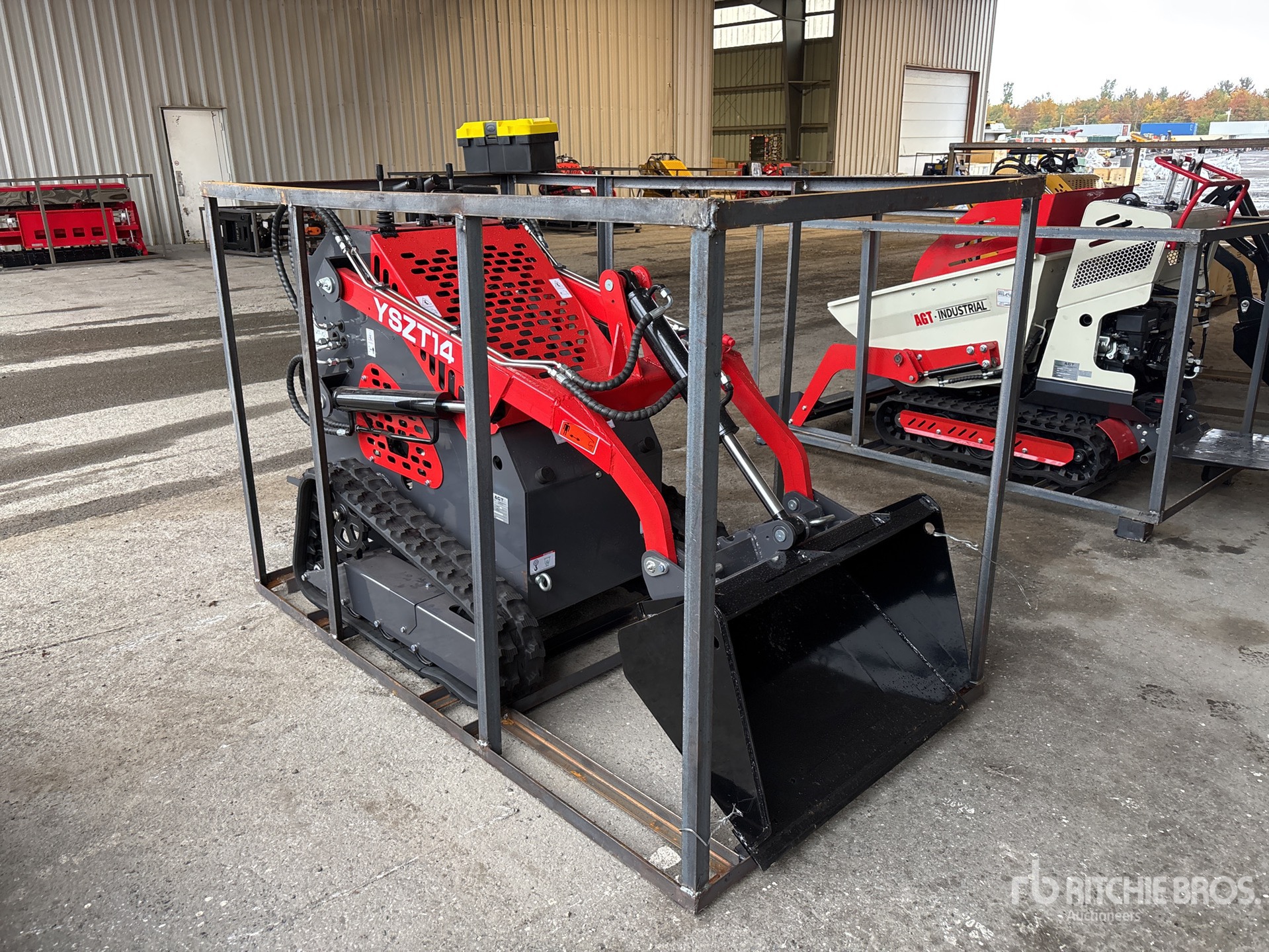 MINI CARGADOR SOBRE ORUGAS COMPACTO 2025 COMPAC YSZT14