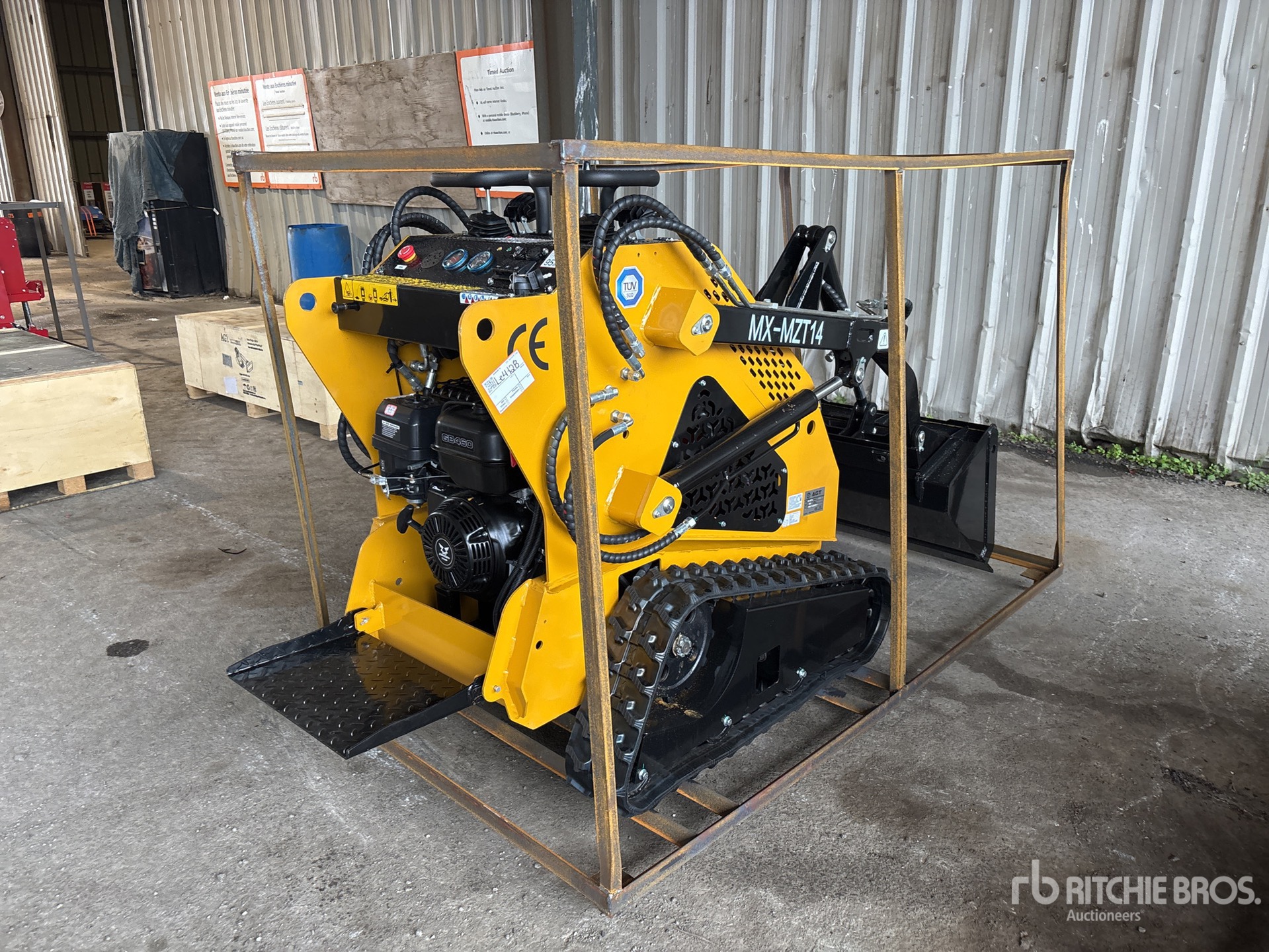 MINI CARGADOR SOBRE ORUGAS COMPACTO 2025 COMPAC MXMZT14