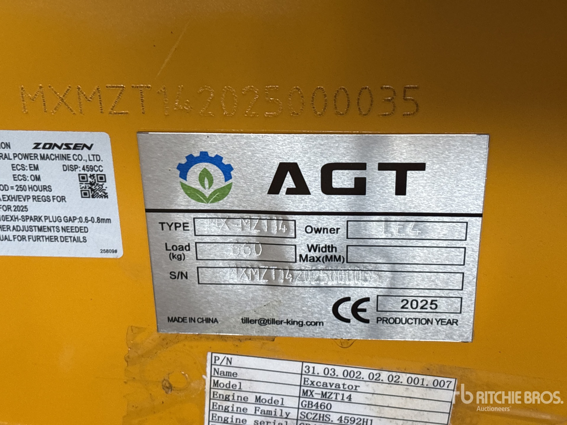 MINI CARGADOR SOBRE ORUGAS COMPACTO 2025 COMPAC MXMZT14