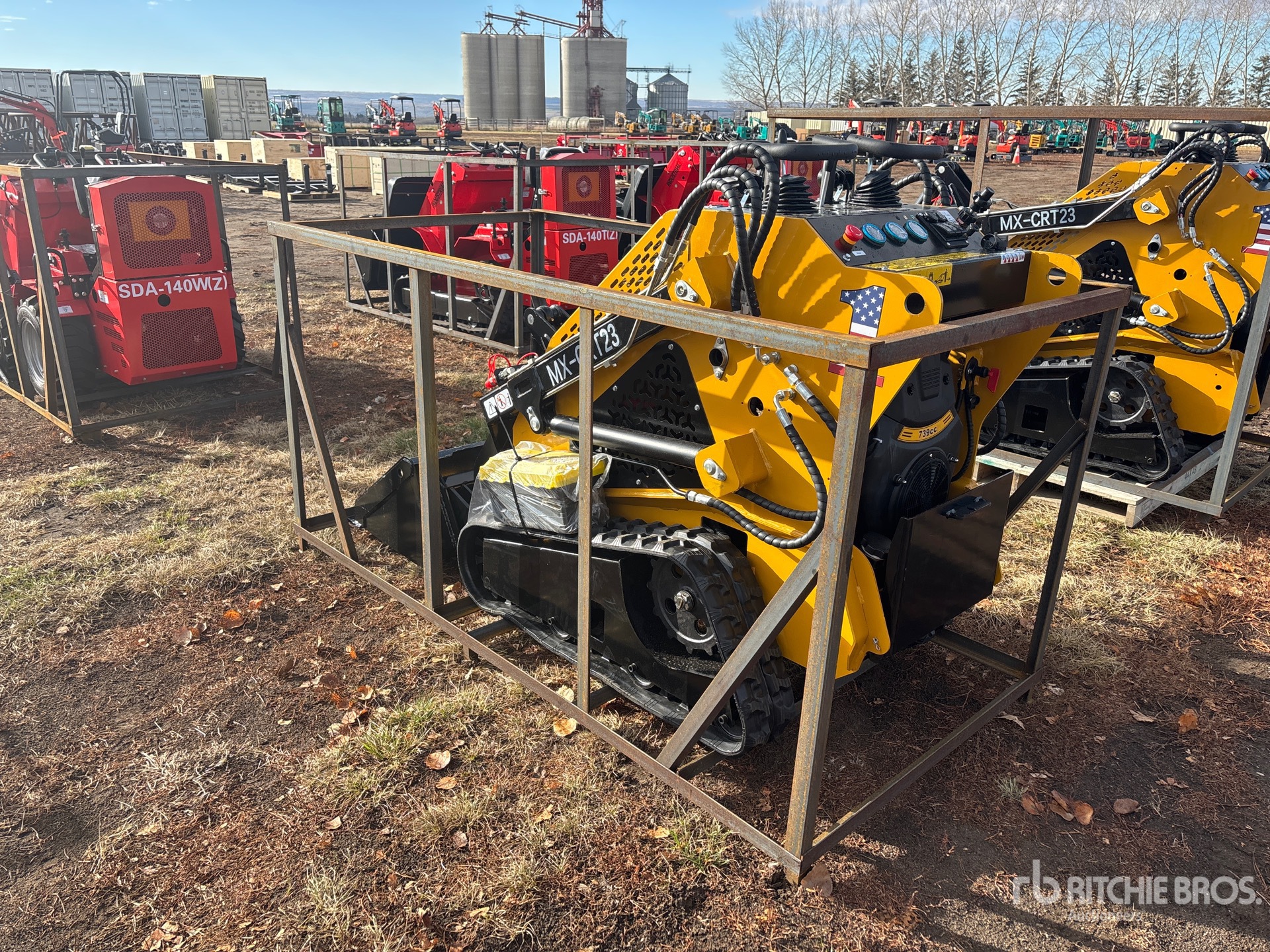 MINI CARGADOR SOBRE ORUGAS COMPACTO 2025 COMPAC MXCRT23