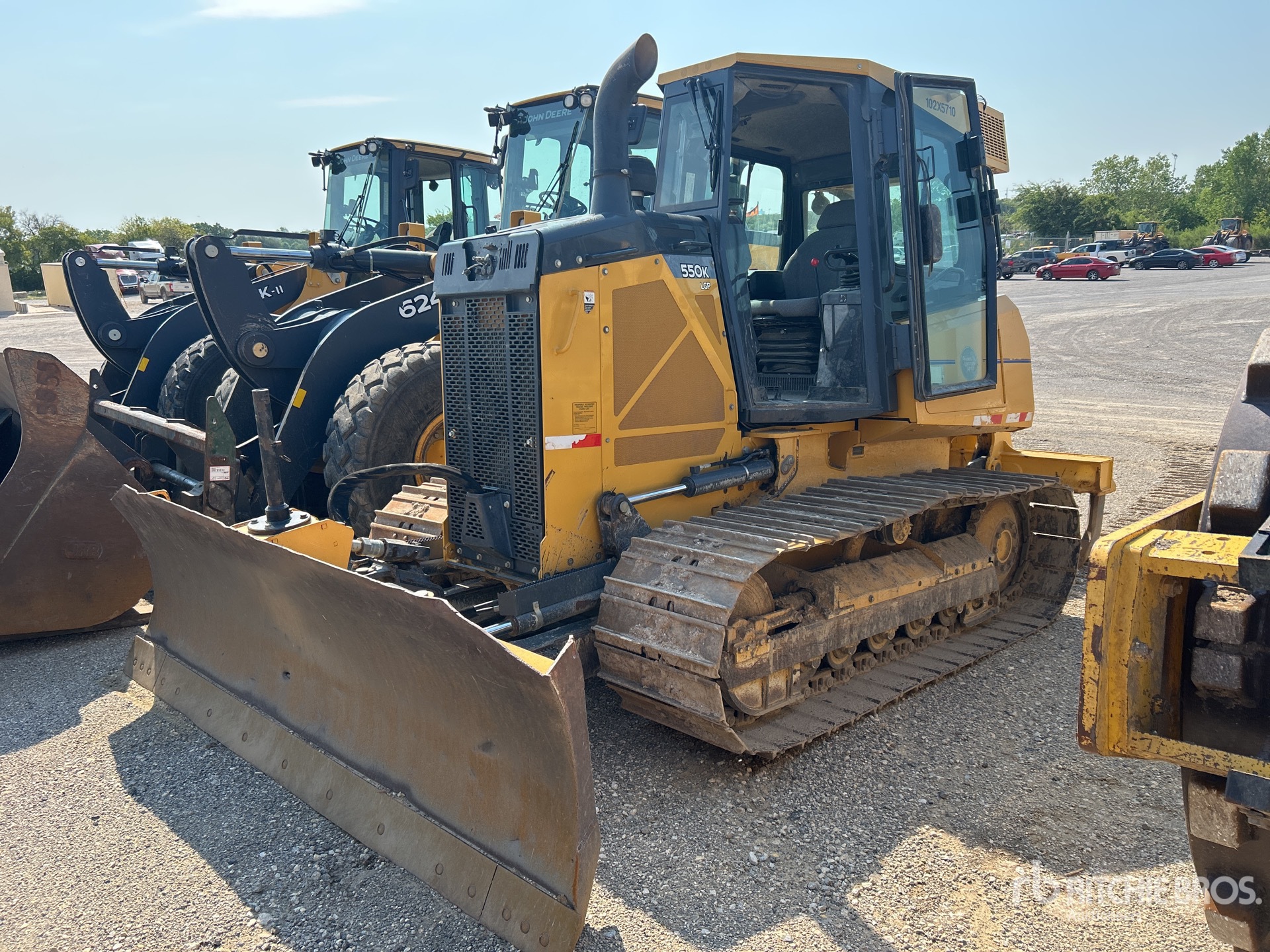 TOPADOR FRONTAL 2017 JOHN DEERE 550KLGP