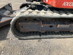 Undercarriage with Left Track Tensioner