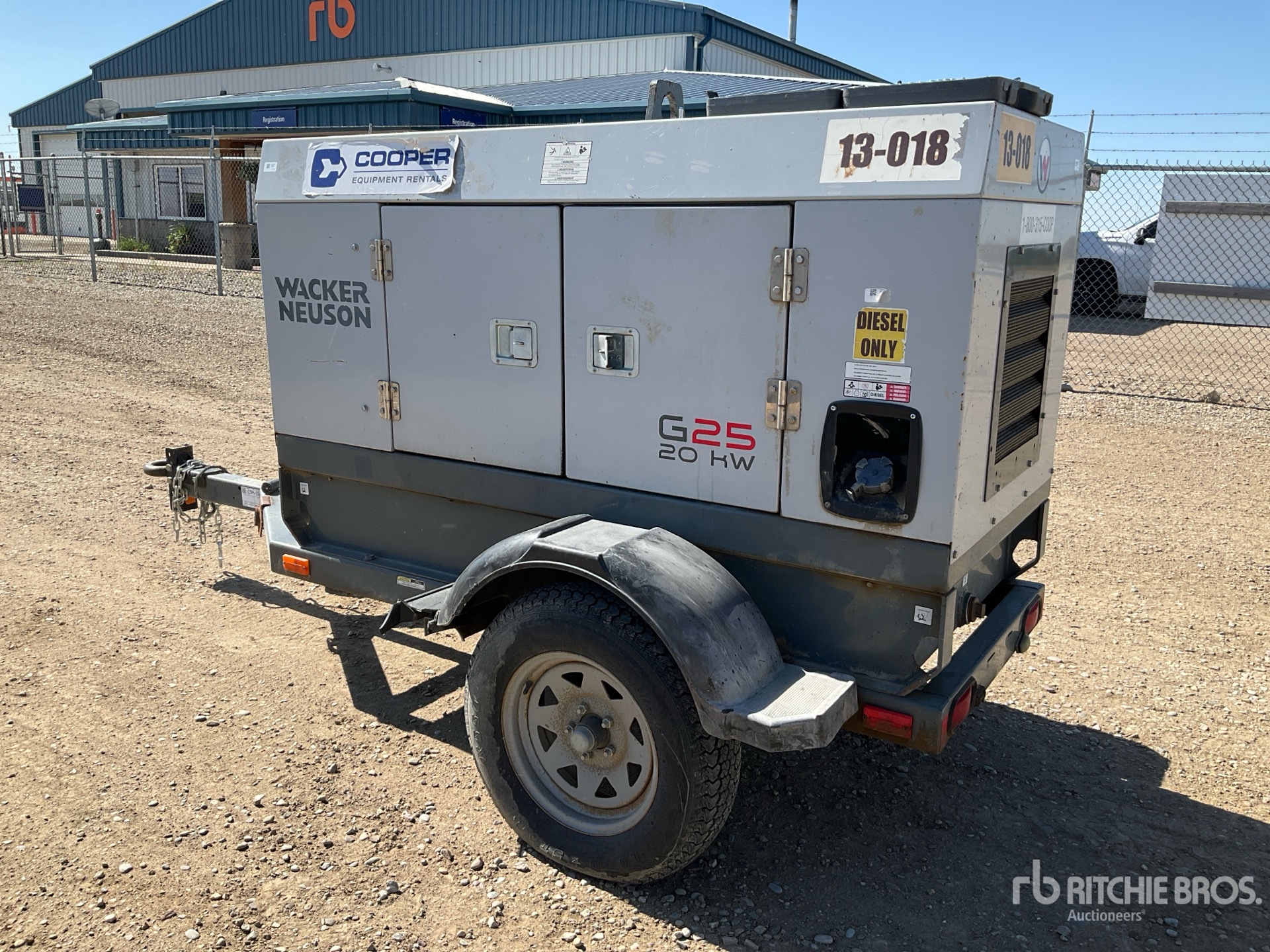 General Appearance with Picture, Left Rear Corner