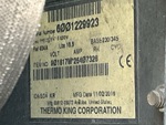 General Appearance with Refrigeration Unit Serial Number
