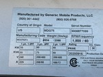 General Appearance with Unit Serial Number