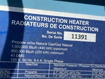 General Appearance with Unit Serial Number