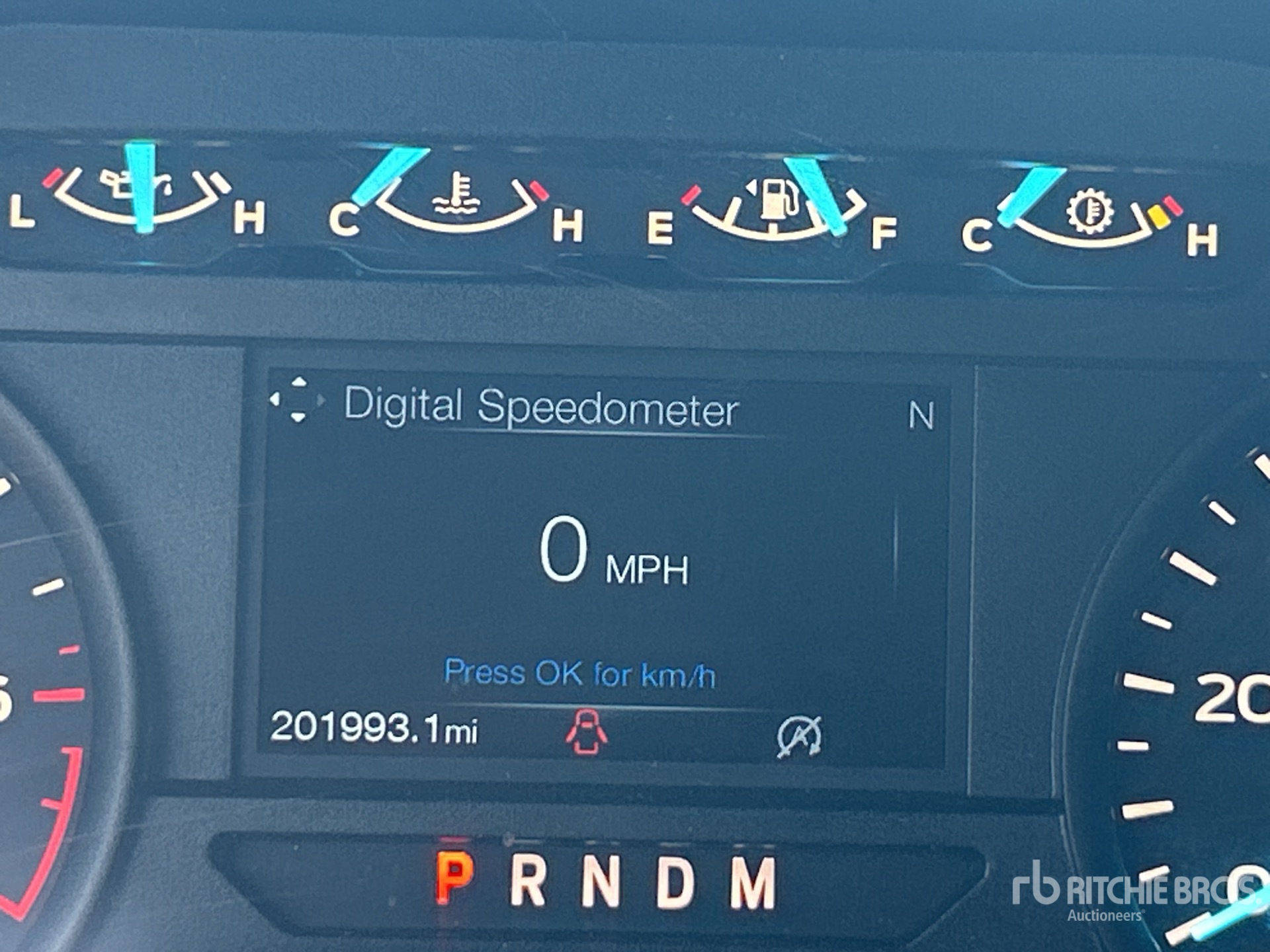 General Appearance with Hour Meter / Odometer