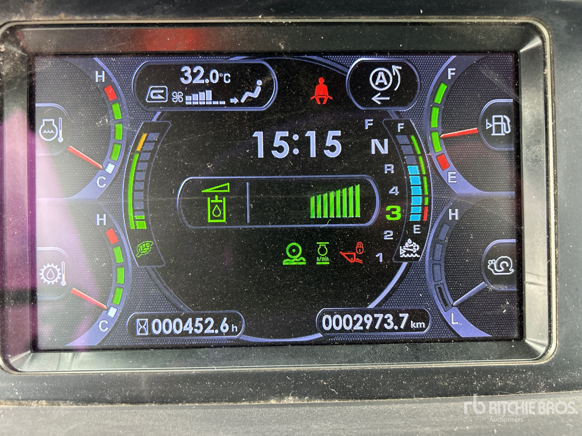 General Appearance with Hour Meter / Odometer
