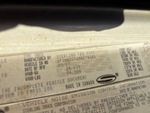 Aspect général with Numéro de série/Numéro d'identification du véhicule automobile