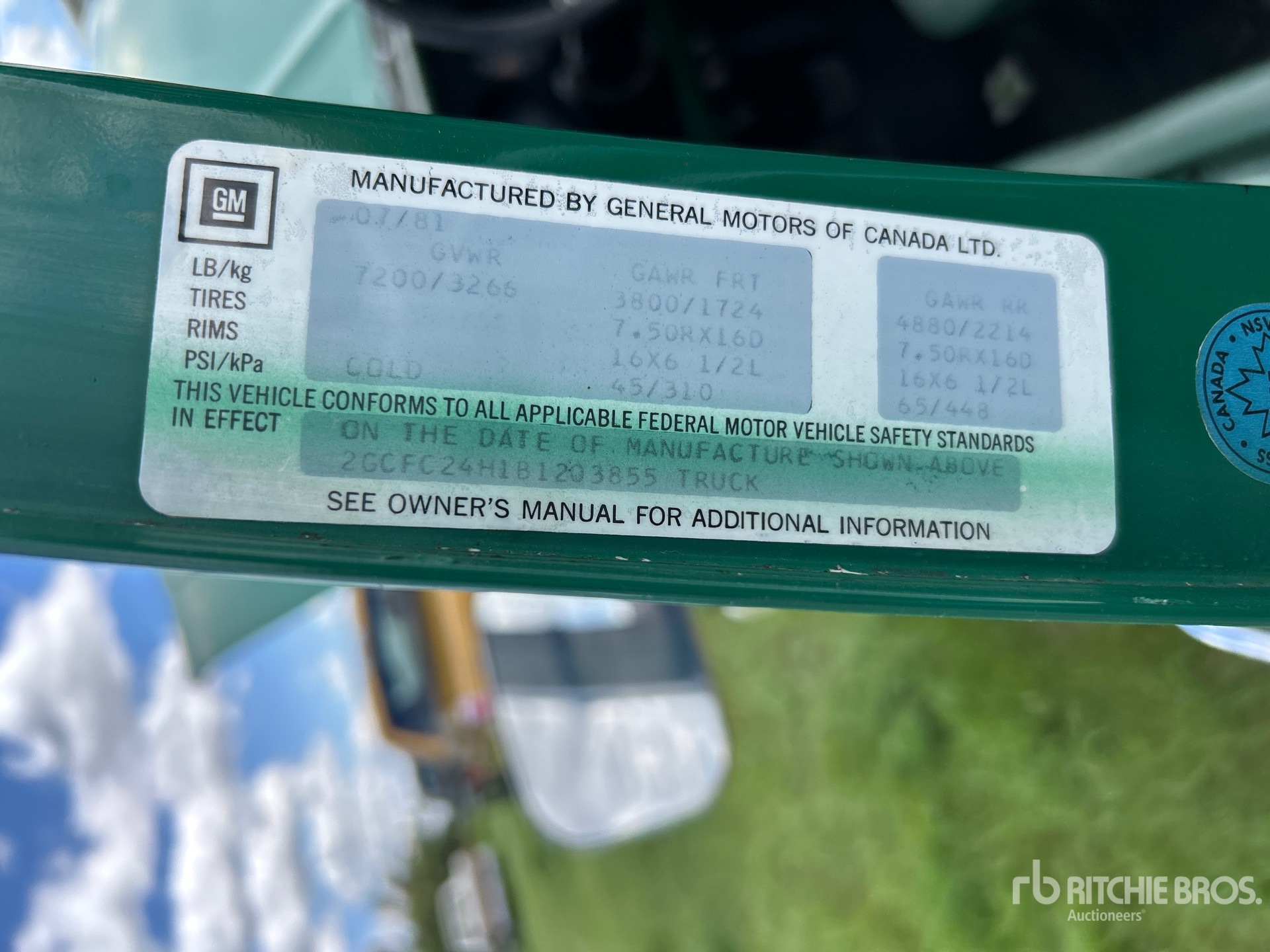 Aspect général with Numéro de série/Numéro d'identification du véhicule automobile