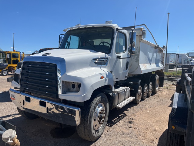 2014 Freightliner 114SD 12x4 Simple 16 Five Axle Dump Truck (Inoperable)