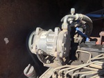 Motor with A/C Compressor