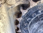 Undercarriage with Left Sprocket