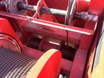 Crane Superstructure with Boom Drums