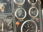 Control Station with Engine Oil Pressure