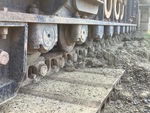 Undercarriage with Left Track Rollers