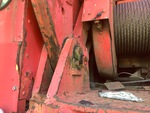 Crane Superstructure with Clavijas del pescante principal