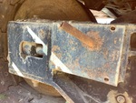 Undercarriage with Left Track Tensioner