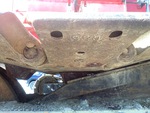 Undercarriage with Left Track Bushings