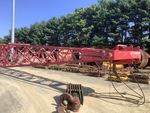 Crane Superstructure with Sección del punto del pescante