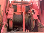 Crane Superstructure with Boom Drums