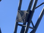 Crane Superstructure with Boom Angle Indicator
