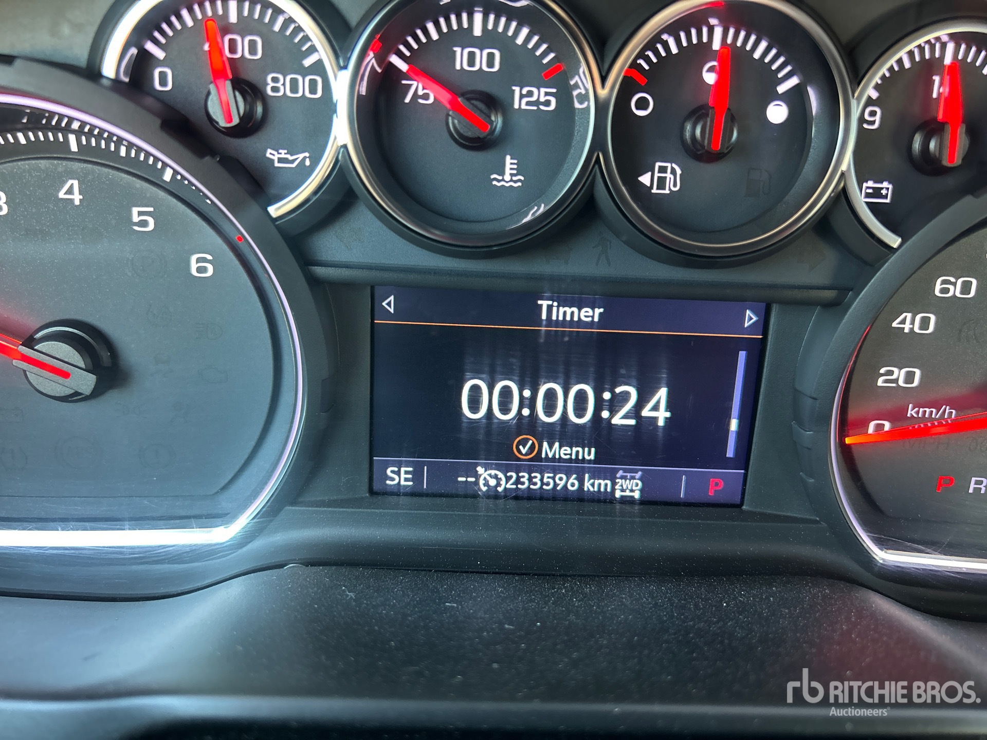 General Appearance with Hour Meter / Odometer