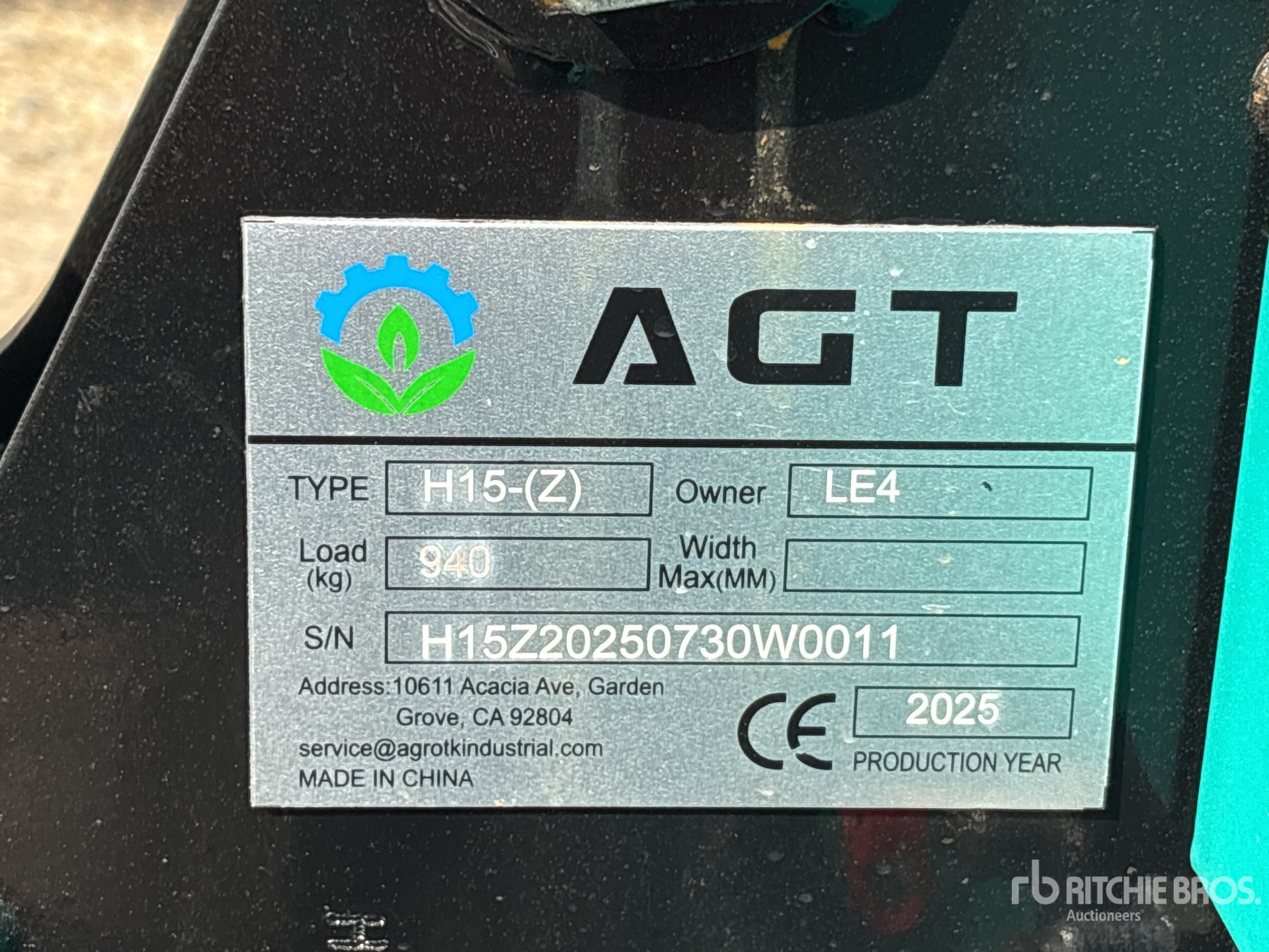 EXCAVADORA 2025 AGT H15(Z)