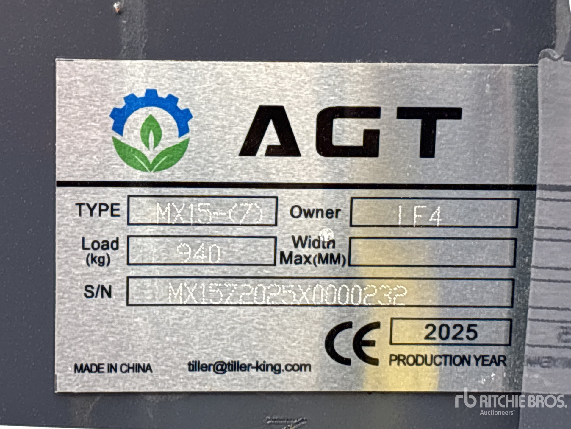 EXCAVADORA 2025 AGT MX15(Z)