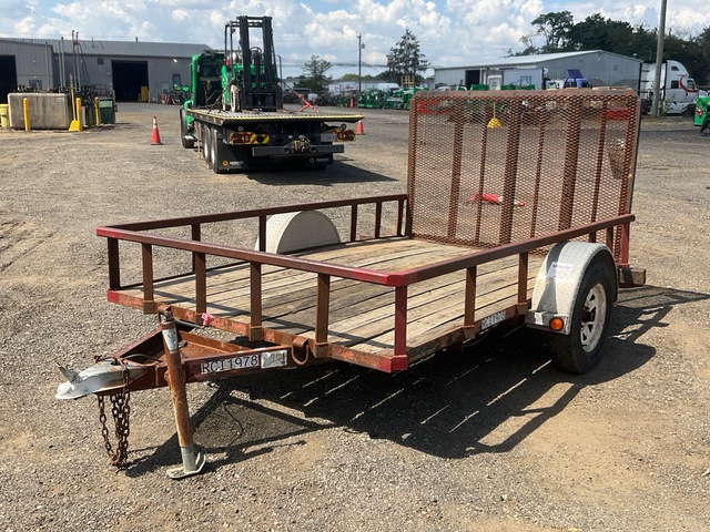 2015 PJ 10 ft S/A Utility Trailer 2015 PJ 10 ft S/A Utility Trailer