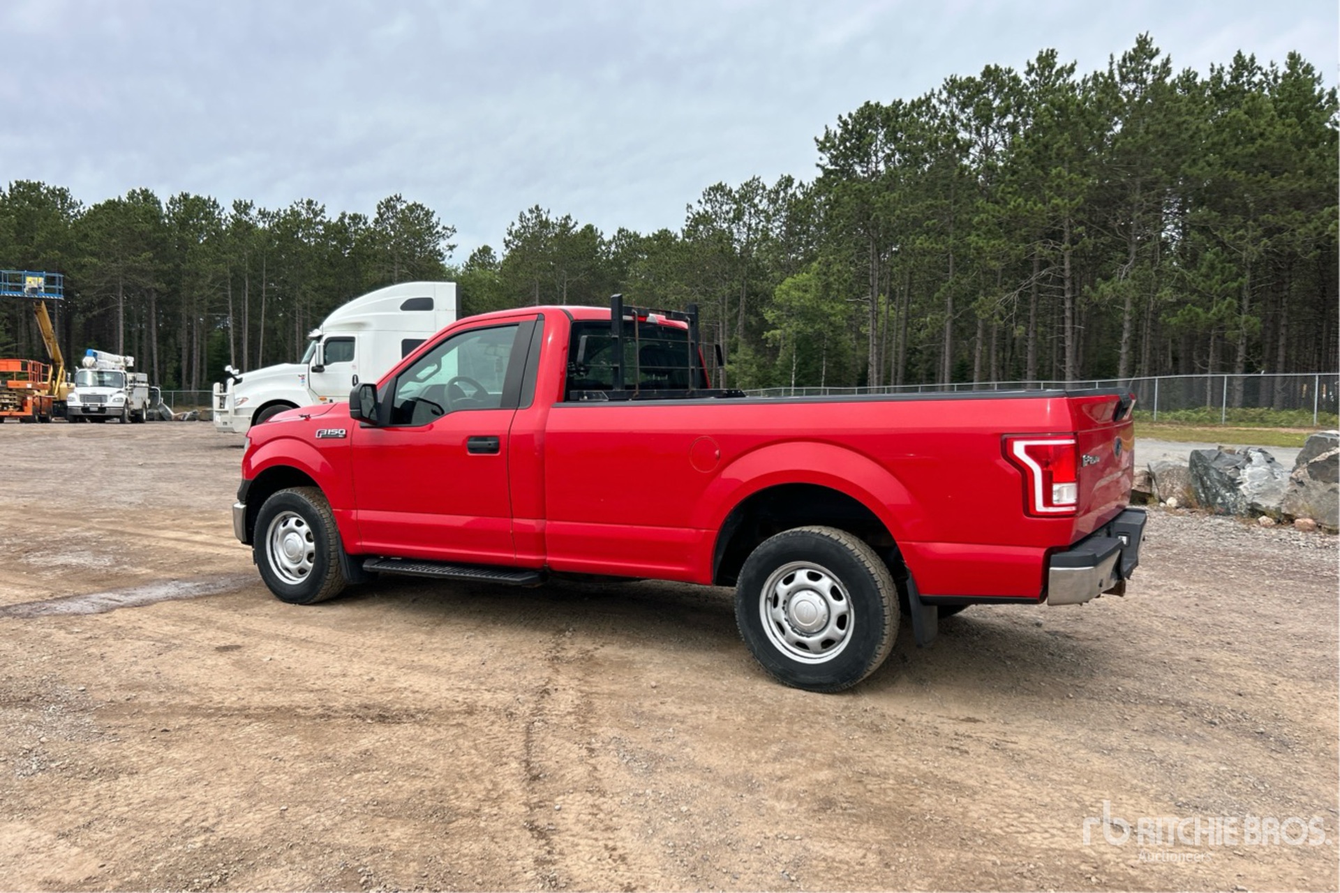 General Appearance with Picture, Left Rear Corner