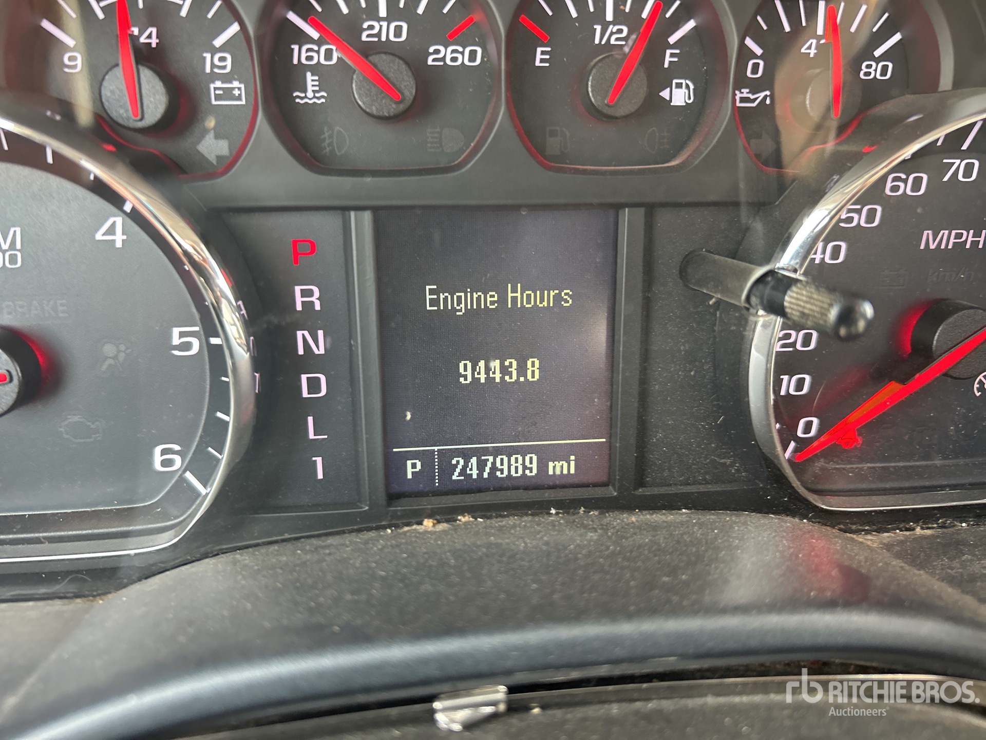 General Appearance with Hour Meter / Odometer