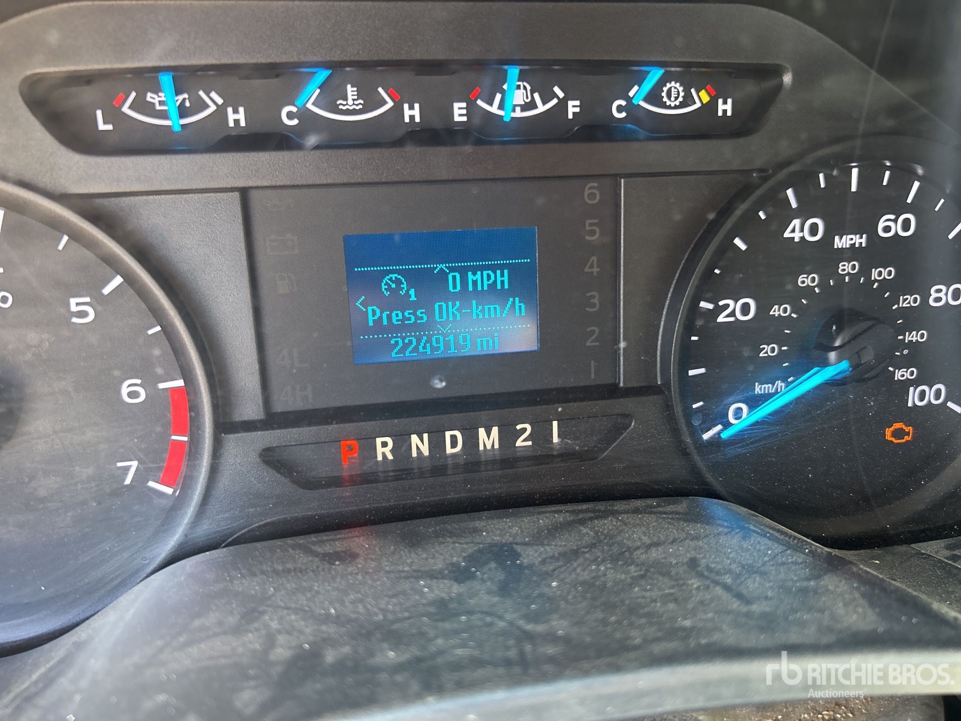 General Appearance with Hour Meter / Odometer