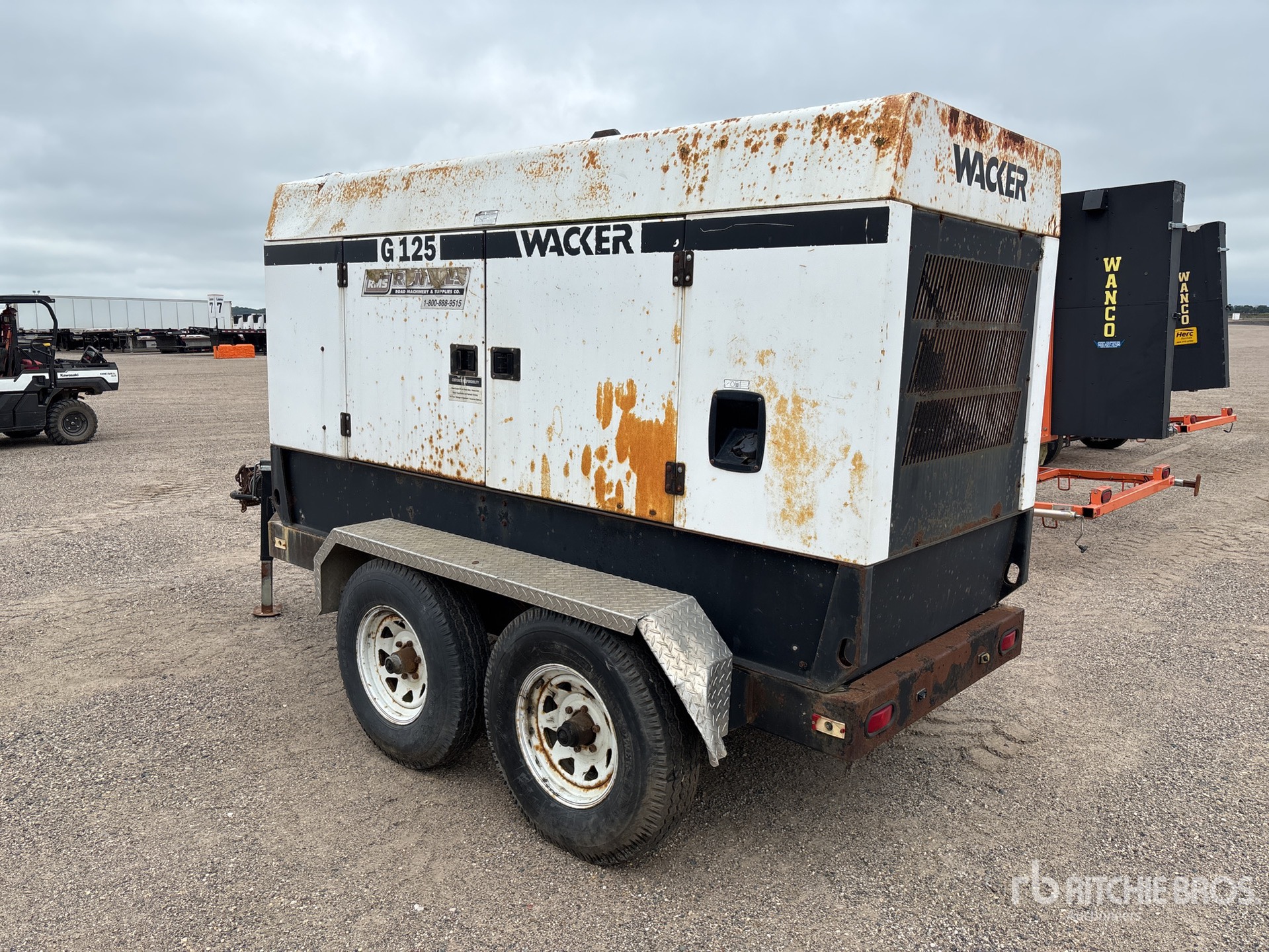 General Appearance with Picture, Left Rear Corner