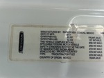 General Appearance with Numéro de série/Numéro d'identification du véhicule automobile