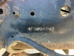 General Appearance with Second Serial Number/VIN Photo