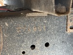 General Appearance with Second Serial Number/VIN Photo