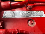 Engine with Emission Label