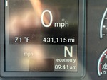 General Appearance with Hour Meter / Odometer