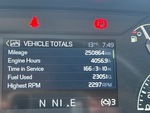 General Appearance with Hour Meter / Odometer