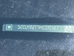 General Appearance with Second Serial Number/VIN Photo