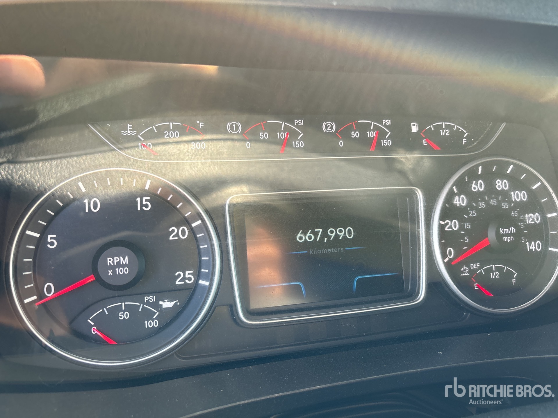 General Appearance with Hour Meter / Odometer
