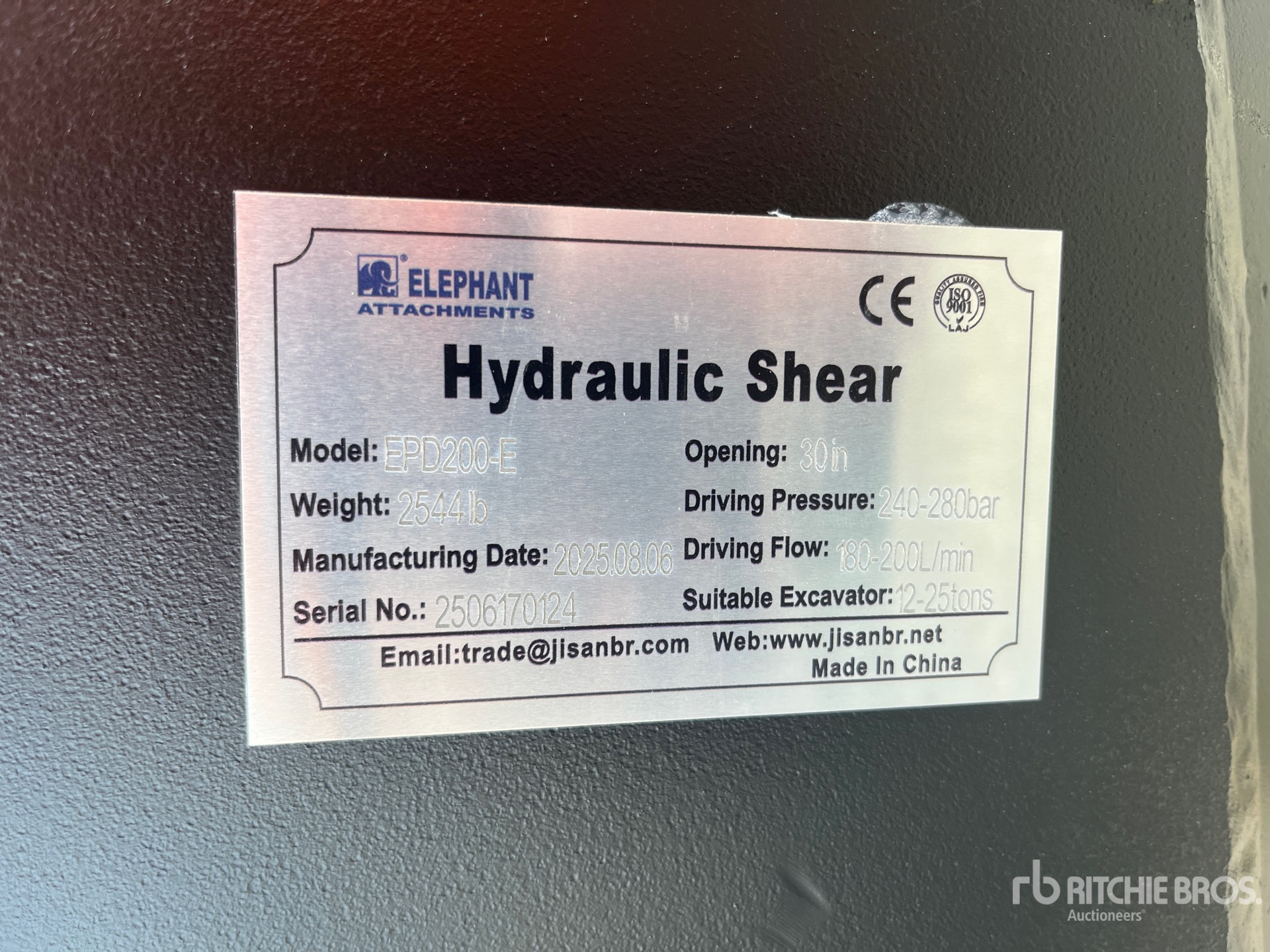 General Appearance with Seriennummer / FIN